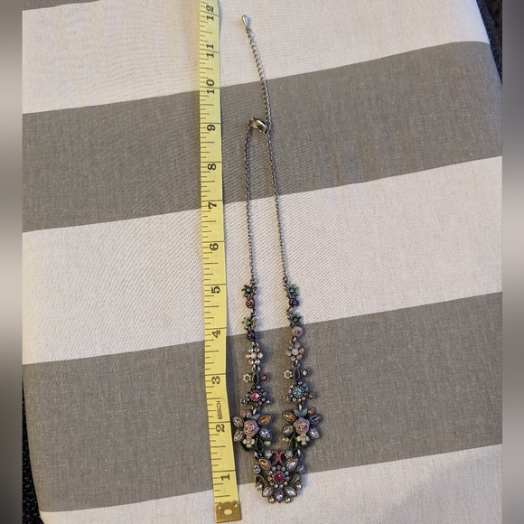 Lia Sophia Sparkling Floral Necklace - Picture 5 of 5
